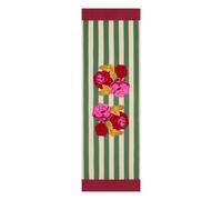 Nizam Stripes table runner Green one size