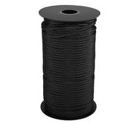 NIZEAMI 100M Cord Paracord Multi-functional Rope 7 Core Strands for Camping Buckle Outdoor Black