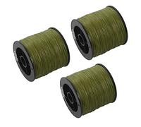 NIZEAMI 3pcs 500 M 30 LB 0.26mm Fishing Line Strength PE Braided 4 Strands Green