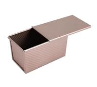 NIZEAMI Loaf Tin with Lid Non-Stick Pullman Loaf Pan Bread Toast Mold for Toast, Sandwich, Cake Baking
