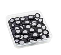 NIZEAMI Reusable 3D Scanning Fiducial Markers(200 PCS), 3mm Inner/6mm Outer, High-Reflectivity Magnetic for 3D Scanners
