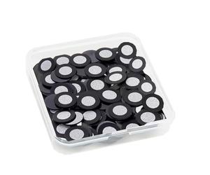 NIZEAMI Reusable 3D Scanning Fiducial Markers(200 PCS), 3mm Inner/6mm Outer, High-Reflectivity Magnetic for 3D Scanners