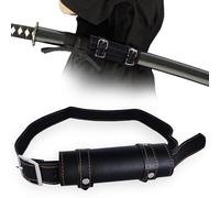 Nizirioo Katana Sword Holder with 105 cm Black Belt, Robust Nylon Case for Comfortable Carry, Perfect Cosplay & Samurai Enthusiasts, Accessory for Reenactments