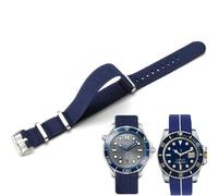 Niziruoup Elastic Nylon Watch Strap 18mm 20mm 22mm Military Nato Style One-Piece Military Nylon Parachute Watch Band Replacement Band Strap Elastic Nylon Watchbands for Men Women