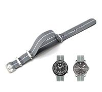 Niziruoup Elastic Nylon Watch Strap 18mm 20mm 22mm Military Nato Style One-Piece Military Nylon Parachute Watch Band Replacement Band Strap Elastic Nylon Watchbands for Men Women