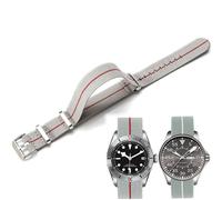 Niziruoup Elastic Nylon Watch Strap 18mm 20mm 22mm Military Nato Style One-Piece Military Nylon Parachute Watch Band Replacement Band Strap Elastic Nylon Watchbands for Men Women