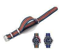 Niziruoup Elastic Nylon Watch Strap 18mm 20mm 22mm Military NATO Style One-Piece Military Nylon Parachute Watch Band Replacement Band Strap Elastic Nylon Watchbands for Men Women