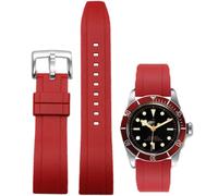Niziruoup FKM Rubber Watch Strap Quick Release Fluororubber 19mm 20mm 21mm 22mm Soft Durable FKM Rubber Watch Band Universal Replacement Band Strap for Men Women