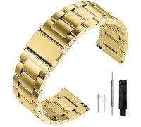 Niziruoup Stainless Steel Watch Strap Quick Release 16mm 18mm 20mm 22mm 24mm Premium Solid Matte Brushed Metal Watch Band Bracelet Universal Replacement Band Watchbands for Men Women