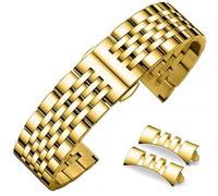 Niziruoup Watch Strap Stainless Steel Watch Band Curved End 14mm 16mm 18mm 19mm 21mm 20mm 22mm 23mm 24mm Watchband Premium Metal Watch Bracelet Universal Replacement Band Strap for Men Women