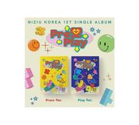 NiziU - Korea 1st Single Album Press Play CD+Pre-Order Benefit (2 Versions Set)