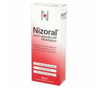Nizoral Anti Dandruff Shampoo | For Dry Flaky Scalps 60ml x 1