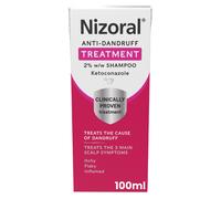 Nizoral Anti-Dandruff Treatment Shampoo, Treats and Prevents Dandruff, Clinically Proven to Control Itchy & Flaky Scalps, Contains Ketoconazole, 1 x