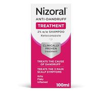 Nizoral Anti-Dandruff Treatment Shampoo, Treats and Prevents Dandruff, Clinically Proven to Control Itchy & Flaky Scalps, Contains Ketoconazole, 1 x 100ml