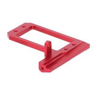 NIZUUONE 1/10 RC Servo Mount Aluminum Update in Competition for Phoenix F10 VP At High Speed (Red)