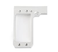 NIZUUONE 1/10 RC Servo Mount Aluminum Update in Competition for Phoenix F10 VP At High Speed (Silver)