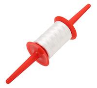 NIZUUONE 150 M Red Kite Reel Tool of 150 M for the Outdoor Beach - Polyester and Plastic Material
