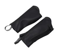 NIZUUONE Adult Equestrian Leg Guards, 1 Pair Microfiber HalfChaps for Horse Riding Zippered Design Comfortable Fit Training & Competition (S)