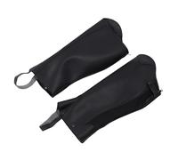 NIZUUONE Adult Equestrian Leg Guards, 1 Pair Microfiber HalfChaps for Horse Riding Zippered Design Comfortable Fit Training & Competition (2XL)
