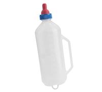 NIZUUONE Baby Goat Goat Supply Bottle with Handle - 1l Bottle of Lamb Milk, Ideal Tool for Progressive Weaning - Premium Plastic, Easy to Clean Suitable for Lambs
