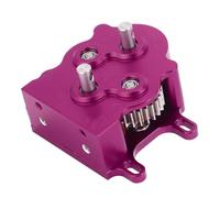 NIZUUONE Double Motor in Aluminum Alloy with Strong Power for the Crawler in 1/10 RC SCX10, Easy to Install and Maintain (Purple)