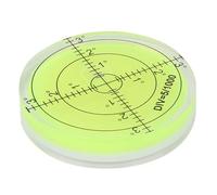 NIZUUONE Full Level Bubble of 60 Mm with Scale for the Balance of the Camera Platform, Compact Bubble Level for Horizontal Calibration, ABS Plastic Material