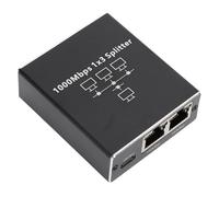 NIZUUONE Gigabit Ethernet Splitter Fast Transmission Speed From 1 to 3 Splitter LAN -Poort LAN for Efficient Material Cat 6/7/8