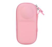 NIZUUONE Hard for X5 Protective Hard Storage Bag,for X5 Camera with Velvet Lining Water PU Exact Modeling Compact Portable (Roseate)