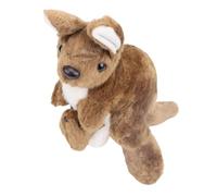 NIZUUONE Kangaroo Plush Toy,Stuffed Animal Doll Soft Mother and Baby Plushie with Adorable Pouch for Kids Comfort Playtime Decor