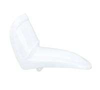 NIZUUONE Motorcycle Front Mudguard Cover Shockproof Front Mud Flap Guard for PW50 PY50 Y-Zinger 1998-2024 with ABS Plastic Durable Protection Against Dust Gravel Road Salt (White)