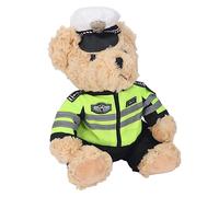NIZUUONE Officer Bear Fehip Toy Soft Cartoon Complete Fairy Traffic, for Buying (Type 1)