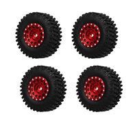 NIZUUONE RC RUMINUM RELOKS AND UPDATE OF THE NEWS OF CABA SCX24 1/24 RC, Better Handle AND Handling for Enthusiasts All over, 4 PCs (Red)