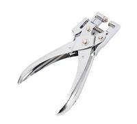 NIZUUONE Single Hole Punch for Paper, Heavy Duty Metal Puncher with Adjustable Depth 4 to 13mm 30 Sheets A4 Paper Capacity for Office School Home Use