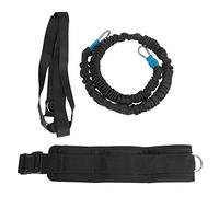 NIZUUONE Sport Pull Rope with 50 Pounds of Strength Resistance and Training, Suitable for All Athletes, 1m Nylon Tape for Explosive Power and Speed (Four-ring cross strap set Set 6 * 10 * 1m double