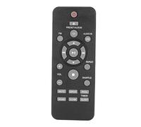 NIZUUONE Stereo System of Replacement Music Remote Stable and Sensitive Command for the Combination of CD HIFI, Premium ABS Material, Suitable for Users