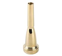 NIZUUONE Trumpet Mouthpiece Brass Mouthpiece Trumpet Brass 3C 5C 7C Set for Beginners Students Professionals with Golden Gilded Design Bright Tone (3C)