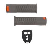NIZUUONE Turn Signal Light Handlebar Grip Wireless Remote Control Rubber Handlebar Grips for M365 Electric Scooter with High Brightness Turn Signals (Grey)