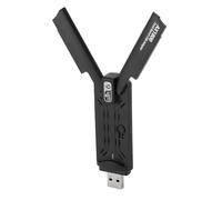 NIZUUONE USB WiFi 1800 Mbps WiFi Band Adapter Wireless Network Adapter for 10 11, WiFi6 Technology for HD Video Streaming and Online Games, Plug and Play for Use At the Office and At Home