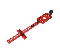 NIZUUONE Versatile Circle Router That Cuts Jig Sturby Bracket Aluminum Alloy Manual for Woodworking Projects