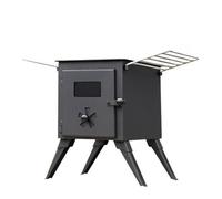 NJ Commerce Nj Portable Freestanding Cooker Heater Wood Stove Camping