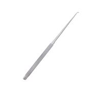 NJ Enterprises Gillies Skin Hook Fishing 15.5cm, Fisherman Single Hook Sharp Tip, Round Hook Medical Surgical Instrument Made of Stainless Steel, Joseph Skin Hook (Sinlge Hook)