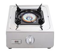 NJ Commerce Nj Nsd-11 Portable Gas Stove 1 Burner Stainless Steel Indoor Gas Cooker Lpg 3.8Kw