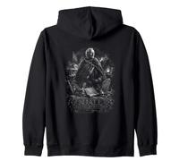 Njall Thorgeirsson Viking Icelandic Saga Legend Zip Hoodie