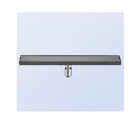 NJDQFA Linear Drain Rectangular with Hair Strainer,Linear Shower Drain with 2-In-1 Tile Insert Cover,Stainless Steel Floor Drain,Center drainage,8 * 50cm
