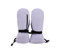 NJDQFA Winter Ski Gloves, Snowboard Snow Mittens, Touchscreen Not Slip, for Cold Weather Cycling, Mountain Climbing, Motorcycling,[A] Purple,M