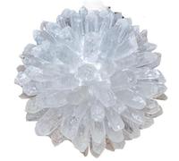 NJFSWNXOR 1pc 500-550g White Crystal Cluster Single Point