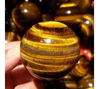 NJFSWNXOR Tiger Eye Quartz Crystal Ball Ornaments (Size : 4cm)