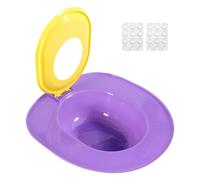 Njidher Cat Toilet Seat - Potty Training Kit for Cats - Reusable Room Potty Safe Design Removable Easy Clean for Home Pet Kitten