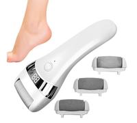 Njidher Electric Shaver for Corns and Calluses, Pedicure Kit with 3 Heads | Electric Sander for Feet and Heels | For Dry & Hard Dead Skin, Heel Care, Home, Travel