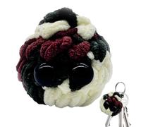 Njidher Emotional Support Hook, Crochet Support Buddies, Cute Hook Ornament for Car - Hand Plush Sensory Stress Relief Toy for Dormitory